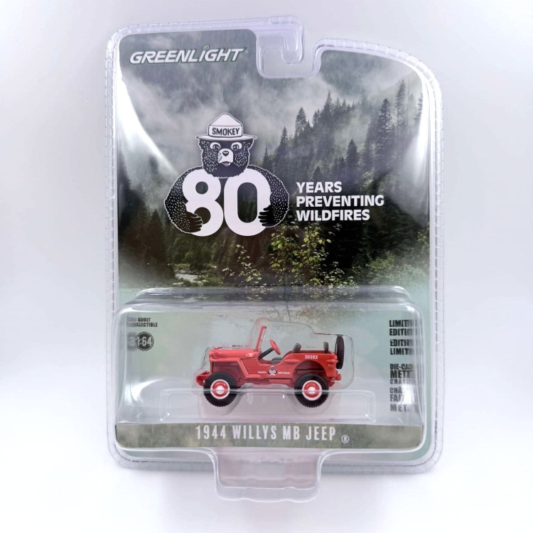 Greenlight Jeep 1944 Willys MB 1:64 przód