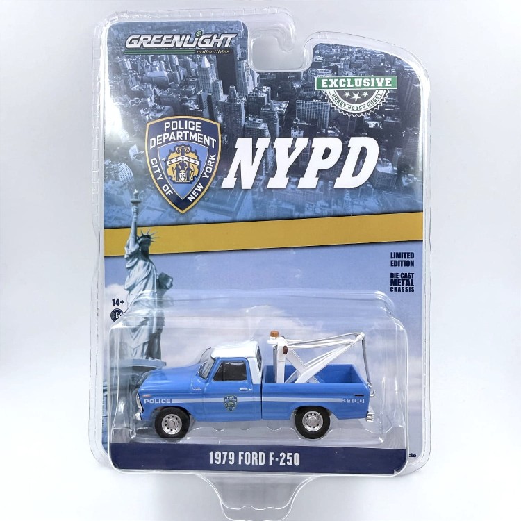 Greenlight 1979 Ford F-250 (NYPD) 1:64 przód