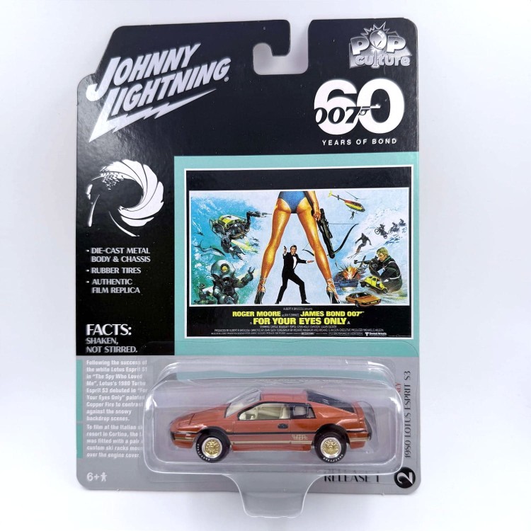 Johnny Lightning Lotus 1980 Esprit S3 60 Years of Bond 1:64 przód