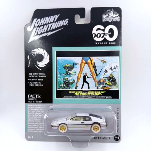 Johnny Lightning CHASE Lotus 1980 Esprit S3 60 Years of Bond 1:64 przód