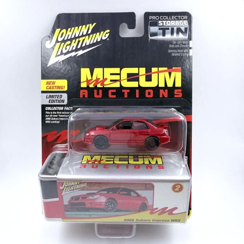 Johnny Lightning Subaru Impreza WRX 2006 RED 1:64 przód