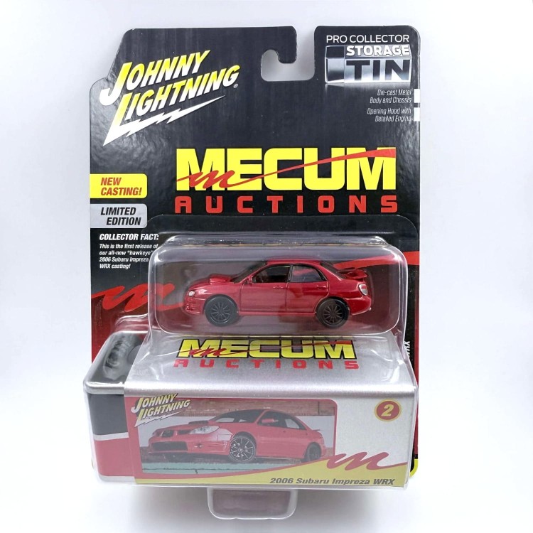 Johnny Lightning Subaru Impreza WRX 2006 RED 1:64 przód