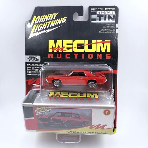 Johnny Lightning Mercury 1970 Cougar Eliminator RED 1:64 przód