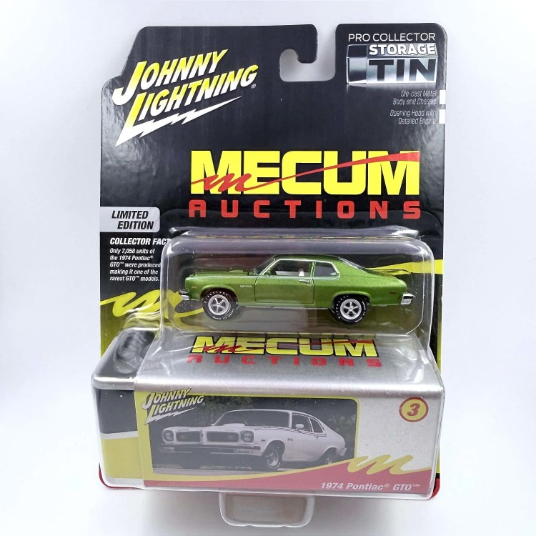 Johnny Lightning Pontiac 1974 GTO Green 1:64 przód