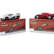 Tarmac Works Koenigsegg Regera Red Metallic 1:64 tył