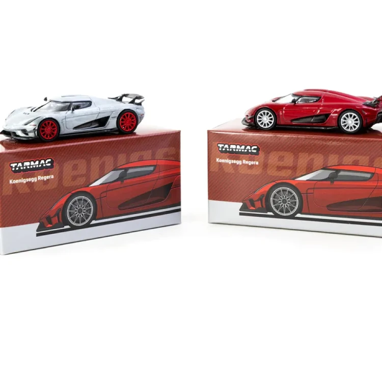 Tarmac Works Koenigsegg Regera Red Metallic 1:64 tył