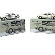 Tarmac Works Mercedes-Benz 190 E 2.3-16 Race of Champion 1984 Ayrton Senna 1:64 tył