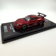 INNO64 Toyota Supra A80 Top Secret GT300 RED Metallic 1:64 przód