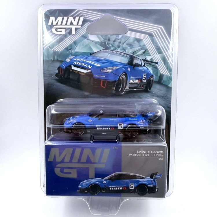Mini GT NISSAN 35GT-RR LB-Silhouette WORKS GT 1:64 przód