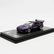 INNO64 Mazda RX-7 (FC3S) Pandem Rocket Bunny Purple 1:64 przód