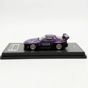 INNO64 Mazda RX-7 (FC3S) Pandem Rocket Bunny Purple 1:64 bok