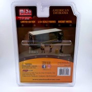 American Diorama Figurki Courier Service 1:64 tył