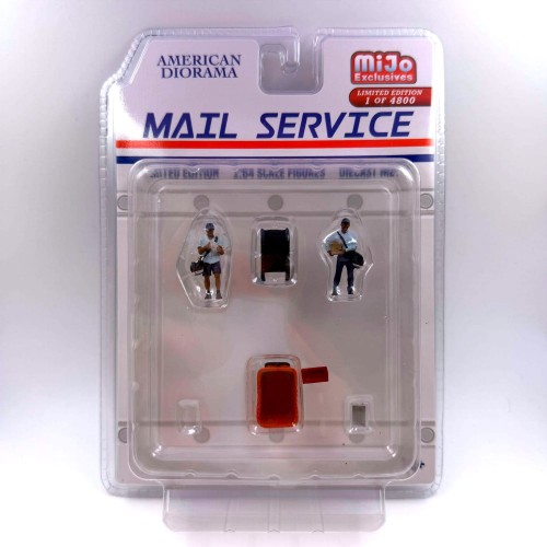 American Diorama Figurki Mail Service 1:64 przód