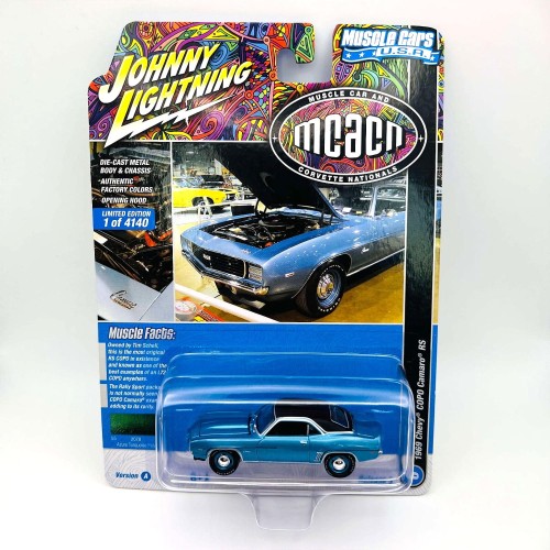 Johnny Lightning Chevy 1969 Copo Camaro RS 1:64 przód