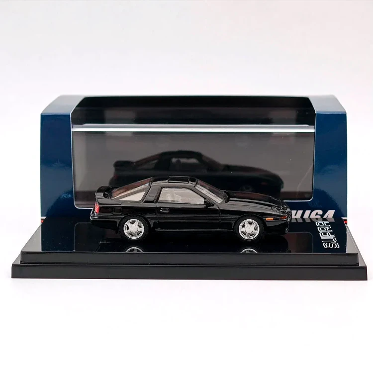 Hobby Japan Toyota SUPRA (A70) 2.5GT TWIN TURBO R BLACK 1:64 bok