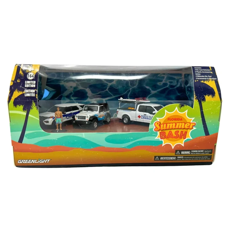 Greenlight MARCO ISLAND Florida Summer Bash Diorama 1:64 box