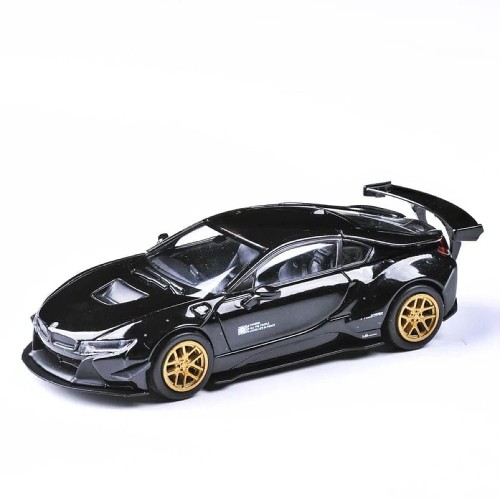 Para64 2018 LBWK BMW i8 Black Gold przód