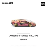 Pop Race Lamborghini Countach LP800-4 Blu Hal bok
