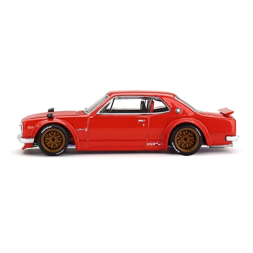 MINI GT Kaido House Nissan Skyline 2000GT-R Kaido Street V1 1:64 bok