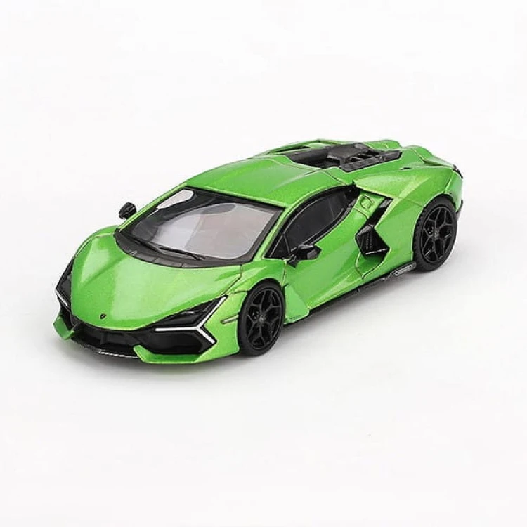Mini GT Lamborghini Revuelto - 2024, verde selvans 1:64 przód