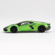 Mini GT Lamborghini Revuelto - 2024, verde selvans 1:64 bok