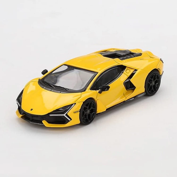 Mini GT Lamborghini Revuelto Giallo - 2024, yellow 1:64 przód