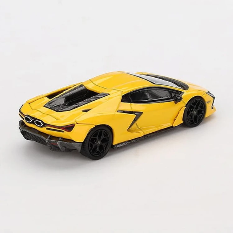 Mini GT Lamborghini Revuelto Giallo - 2024, yellow 1:64 tył
