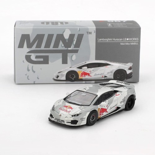 Mini GT Lamborghini Huracan LB-Works Ver. 2 Mad Mike Nimbul - 2024 1:64 box