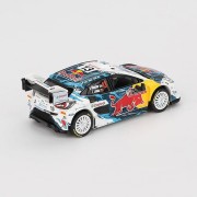 Mini GT Ford Puma Rally1 #13 M-Sport Ford WRT Rally Monte Carlo - 2024 1:64 tył