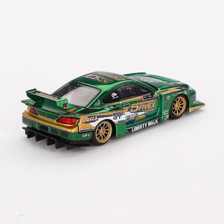 Mini GT Nissan Silvia S15 LB-Super Silhouette Fausto Racing - 2024 1:64 tył