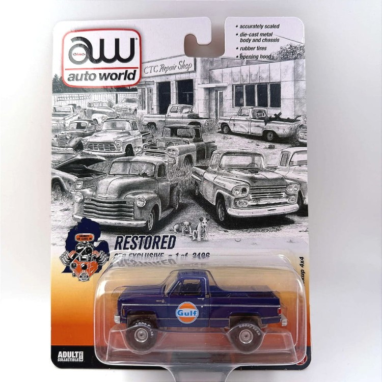 Auto World Chevy K10 Pickup 1978 4x4 1:64 karta