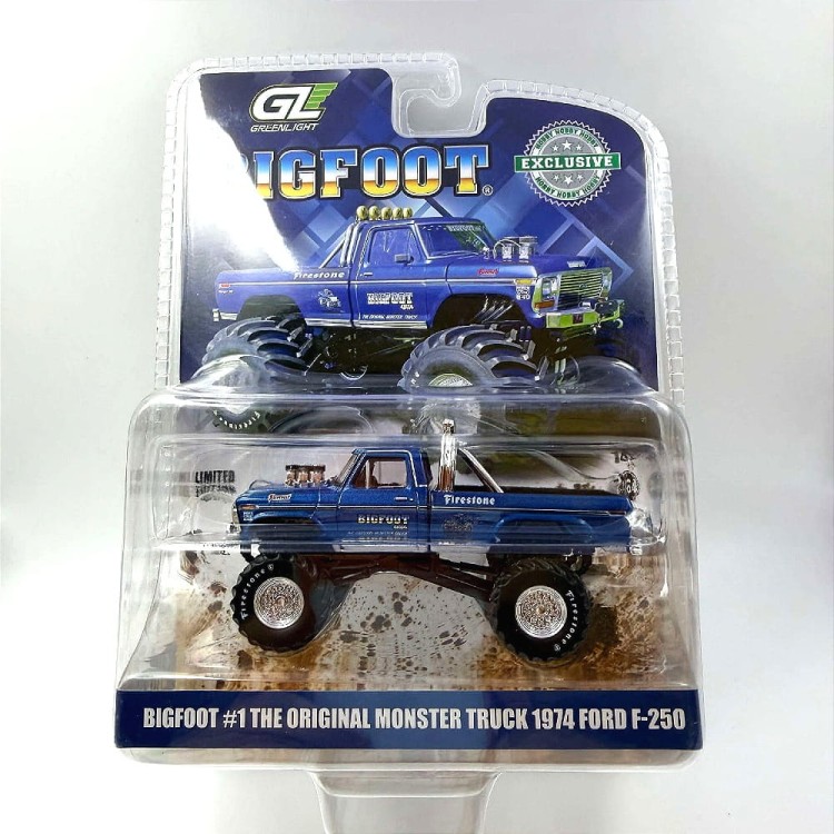 Greenlight Ford 1974 F-250 Bigfoot #1 Monster Truck 1:64 karta