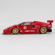 Mini GT Lamborghini Countach LB-Works Red - 1:64 bok