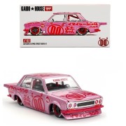 Kaido House Datsun 510 Pro Street Buta V1 - 1:64 kartonik