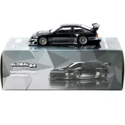 Tarmac Works Toyota Sprinter Trueno AE86 Widebody Black/Grey - Designed by Jon Sibal 1:64 kartonik