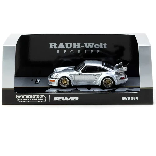Tarmac Works RWB 964 Silver 1:64 karton