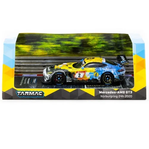 Tarmac Works Mercedes AMG GT3 Nurburgring 24h 2020 1:64 box