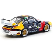 Schuco x Tarmac Works Porsche 911 GT2 24h LE MANS 1995 #91 1:64 tył