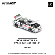 Pop Race Nissan Skyline GTR R32 1:64 Macau Guia Race 1990 przód