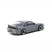 Tarmac Works Nissan Silvia S14 VERTEX Grey 1:64 tył