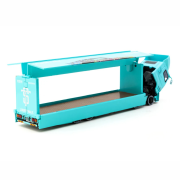 Tarmac Works Liberty Walk Mitsubishi Fuso Super Great LB-TRUCKS Light Blue 1:64 tył