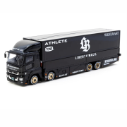 Tarmac Works Liberty Walk Mitsubishi Fuso Super Great LB-TRUCKS Black 1:64 przód