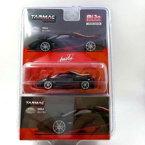 Tarmac Works Pagani Imola Nero Oro 1:64 przód