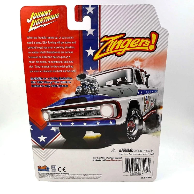 Johnny Lightning Chevy 1965 Tow Truck 1:64 tył
