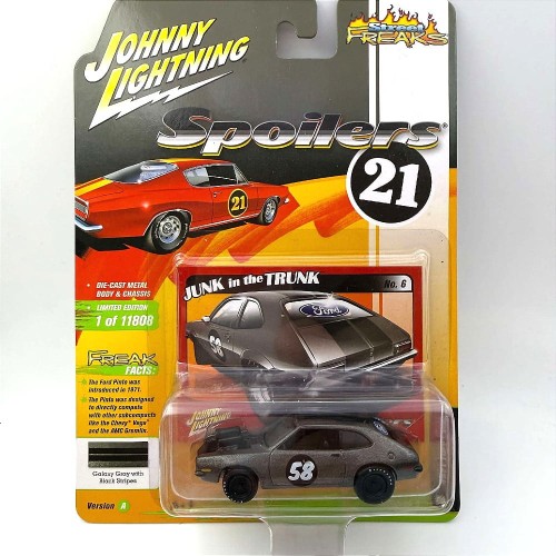 Johnny Lightning Ford 1971 Pinto Galaxy Gray 1:64 przód