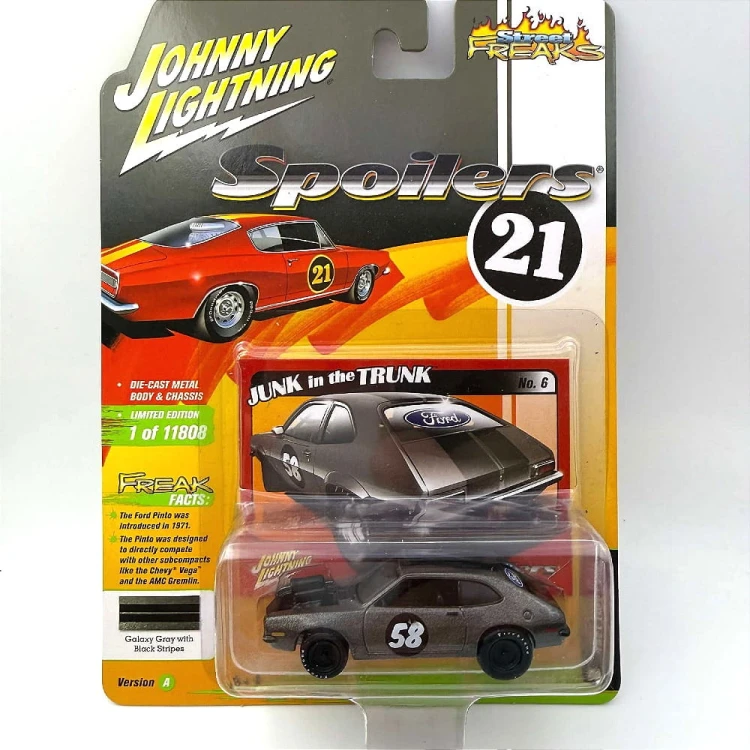 Johnny Lightning Ford 1971 Pinto Galaxy Gray 1:64 przód
