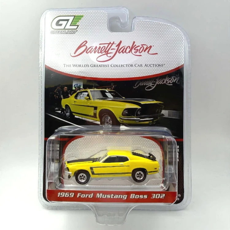 Greenlight Ford 1969 Mustang Boss 302 1:64 przód
