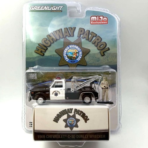 Greenlight 1969 Chevrolet C-30 Dually Wrecker 1:64 przód