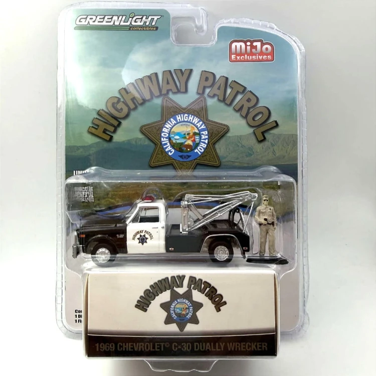 Greenlight 1969 Chevrolet C-30 Dually Wrecker 1:64 przód