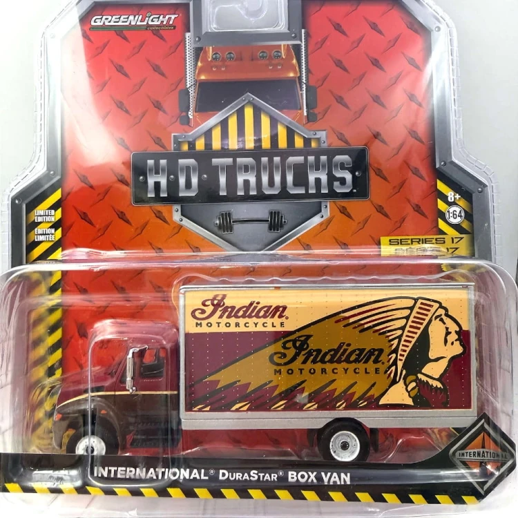 Greenlight Internationall DuraStar Box Van Indian 1:64 przód
